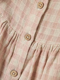 LIL ATELIER Løs Kjole Dagmar Peach Whip